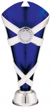 150mm SILVER/BLUE CUP CASE 50