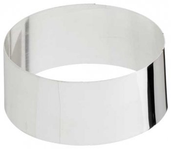 3.5Inch SILVER PLATED PLINTH BAND