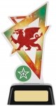 6.25"WELSH ACRYLIC AWARD