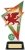 7.5"WELSH ACRYLIC TROPHY