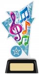 6.25"MUSIC ACRYLIC TROPHY
