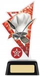 6.25"COOKING ACRYLIC TROPHY
