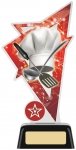 7.5"COOKING ACRYLIC TROPHY