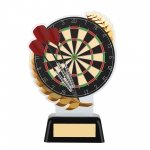 LARGE DARTBOARD ACRYLIC AWARD T/95 S112