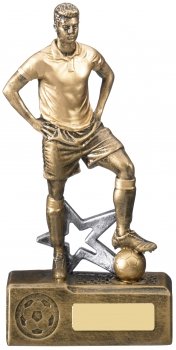 8inch VICTOREM MALE FOOTBALL PLAYER AWARD