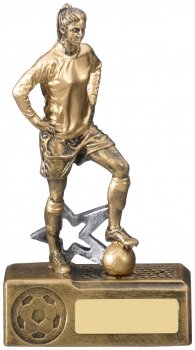 6.5Inch VICTOREM FEMALE FOOTBALL PLAYER AWARD