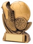 4" FOOTBALL BOOT AND BALL MOTION AWARD