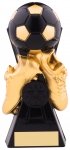 6.25" GOLD AND BLACK GRAVITY FOOTBALL TROPHY