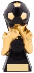 6.25" GOLD AND BLACK GRAVITY FOOTBALL TROPHY