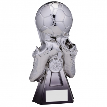 6.25inch GRAVITY BOOT AND BALL FOOTBALL TROPHY