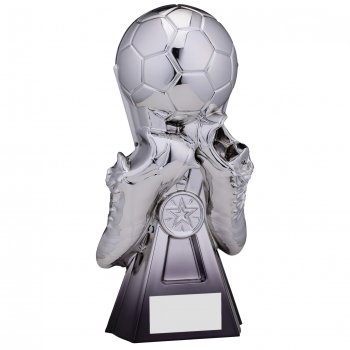 6.25Inch GRAVITY BOOT AND BALL FOOTBALL TROPHY