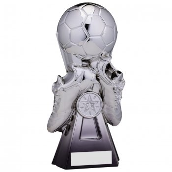 7.5inch GRAVITY BOOT AND BALL FOOTBALL TROPHY