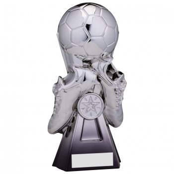 7.5Inch GRAVITY BOOT AND BALL FOOTBALL TROPHY