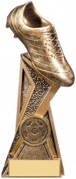 6.75inch STORM FOOTBALL BOOT TROPHY