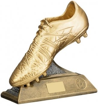 9Inch GOLDEN BOOT FOOTBALL AWARD