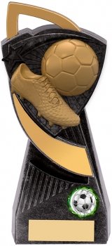 7.5Inch UTOPIA FOOTBALL BOOT AND BALL TROPHY