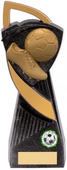 8.25Inch UTOPIA FOOTBALL BOOT AND BALL TROPHY