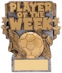 4.25" FOOTBALL PLAYER OF THE WEEK AWARD