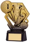 6" GOLD THUNDER FOOTBALL S134C CASE 36