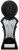 220MM SILVER/BLACK STRIKE FORC
