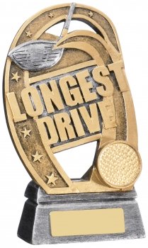 6Inch GOLF LONGEST DRIVE AWARD S112 CASE 24