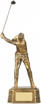 8Inch MALE GOLFER BACK SWING AWARD