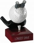 4.25" COMIC GOLF LONGEST DRIVE AWARD