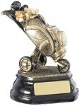 5" GOLF TROLLEY AWARD