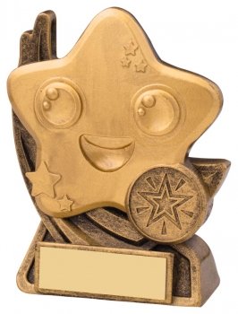 4.5inch SMILEY STAR MOTION AWARD