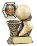 4.25"BASKETBALL THEME TROPHY