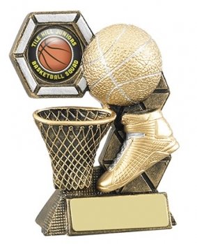 4.25inchBASKETBALL THEME TROPHY