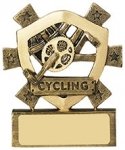 3 1/8"CYCLING MINI SHIELD AWARD