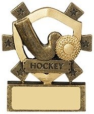 3 1/8inchHOCKEY MINI SHIELD AWARD