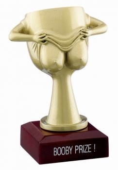 5.25inch BOOBY PRIZE AWARD