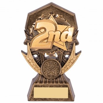 140MM 2ND PLACE ALL STAR RESIN