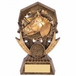 140MM EQUESTRIAN STAR RESIN