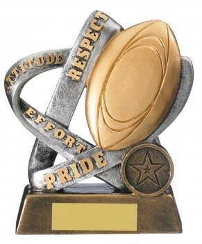 5inch INFINITY RUGBY AWARD