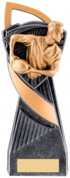 8.25inch UTOPIA MALE RUGBY TROPHY
