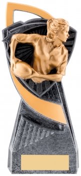 7.5Inch UTOPIA FEMALE RUGBY TROPHY