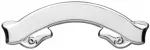 6.5" CHROME STEEL TOP RIBBON