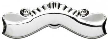 4.5inch CHROME STEEL SMALL TOP RIBBON