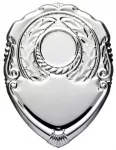 4" CHROME STEEL CENTRE SHIELD
