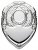 5" CHROME STEEL CENTRE SHIELD
