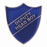 BLUE DEPUTY HEAD BOY ENAMEL