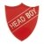 RED HEAD BOY ENAMEL SHIELD