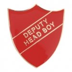 RED DEPUTY HEAD BOY ENAMEL