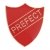 RED PREFECT ENAMEL SHIELD