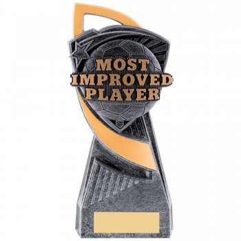 8.25Inch UTOPIA MOST IMPROVED PLAYER FOOTBALL TROPHY