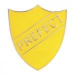 YELLOW PREFECT ENAMEL SHIELD