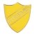 YELLOW STEWARD ENAMEL SHIELD
